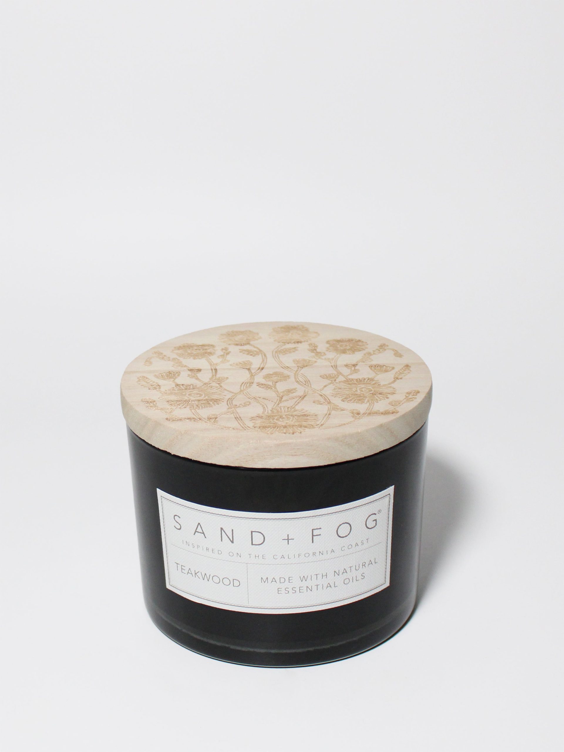 Sand Fog Teakwood 12 oz scented candle