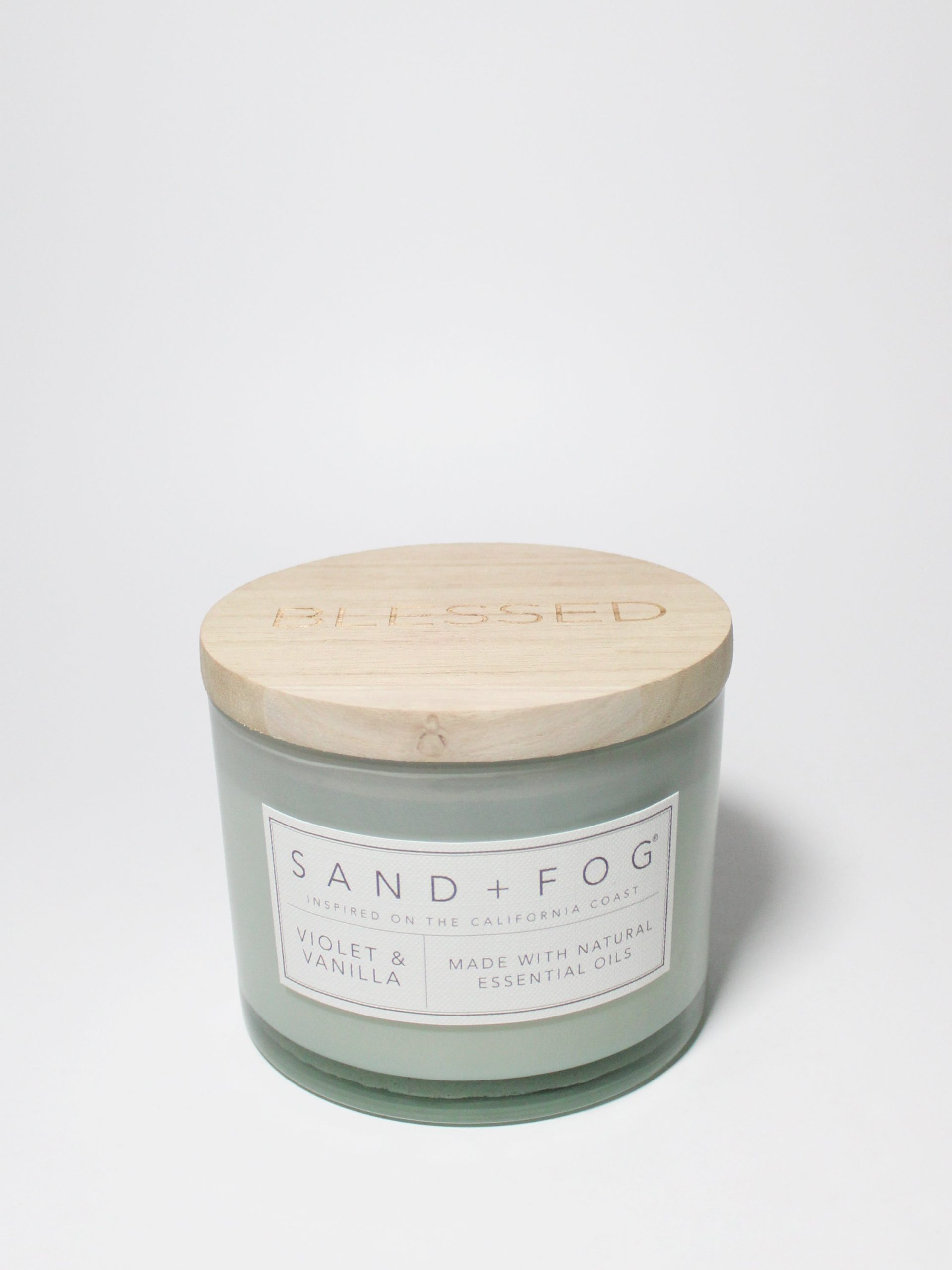 Sand Fog Violet & Vanilla 12 oz scented candle