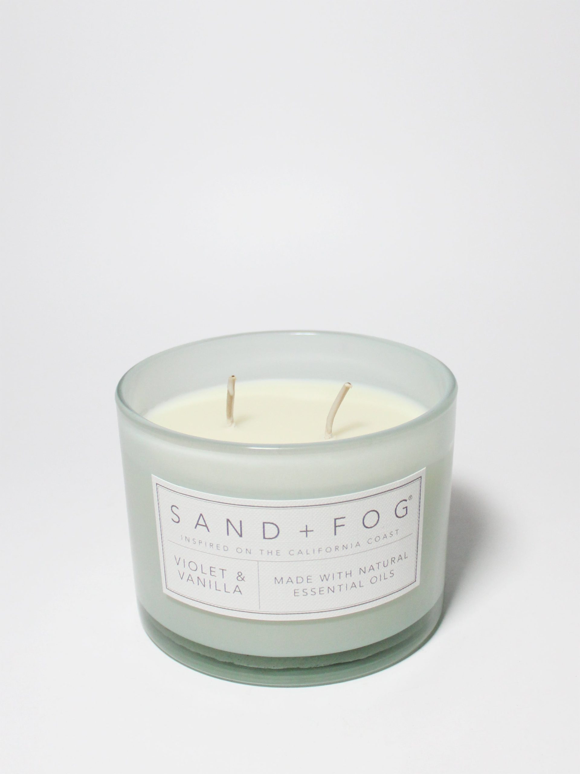 Sand Fog Violet & Vanilla 12 oz scented candle - Image 3