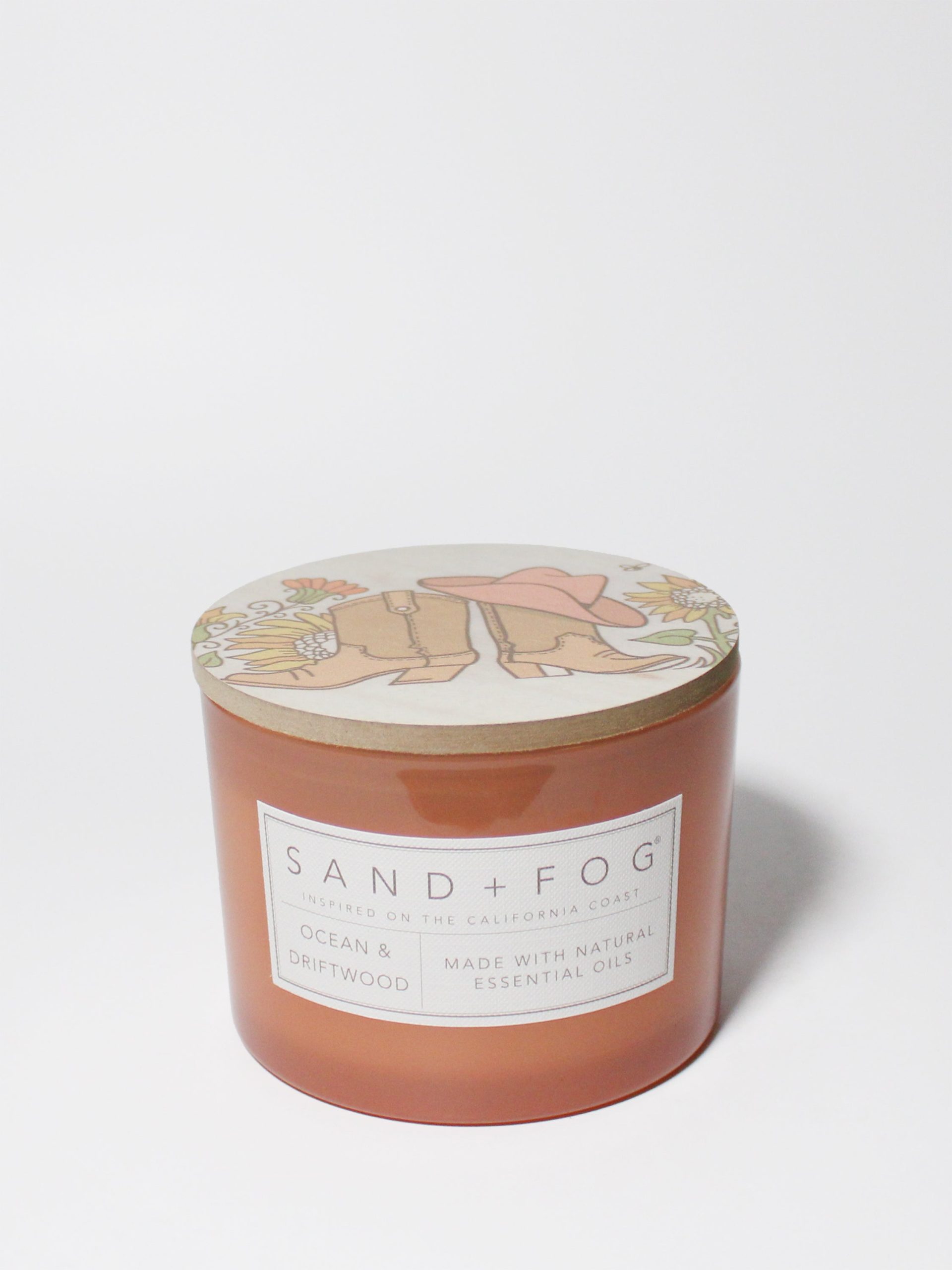 Sand Fog Ocean & Driftwood 12 oz scented candle