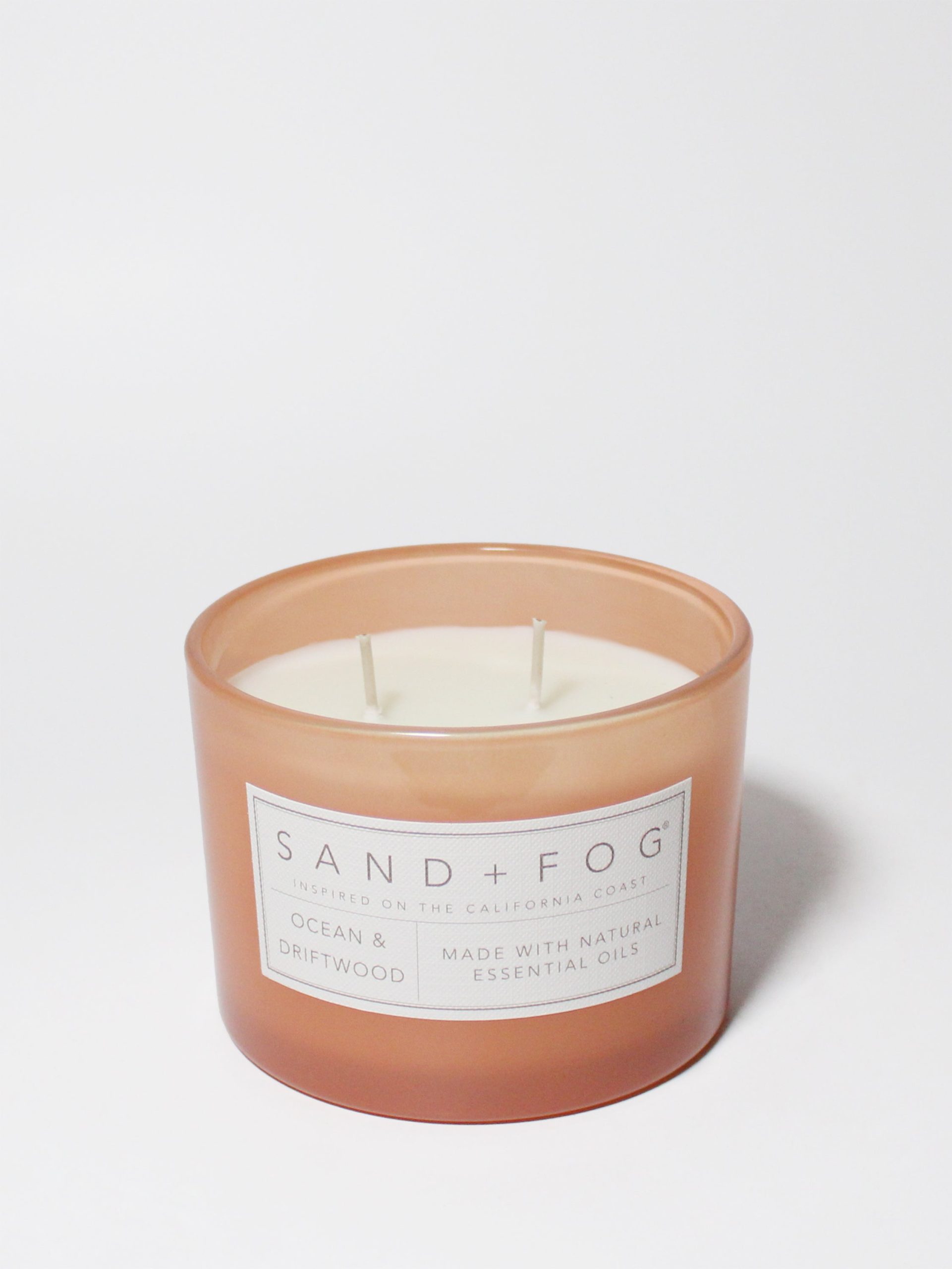 Sand Fog Ocean & Driftwood 12 oz scented candle - Image 3